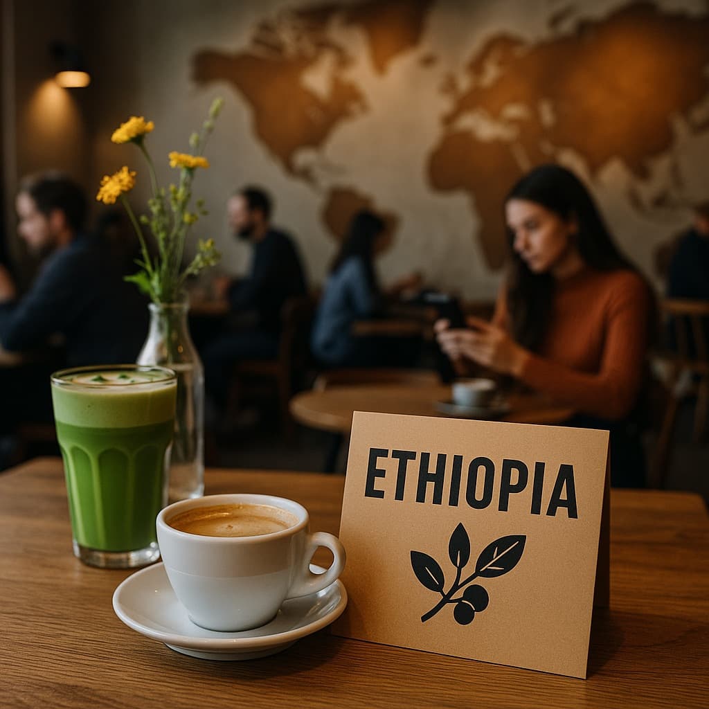 Local coffee culture meets global connectivity
