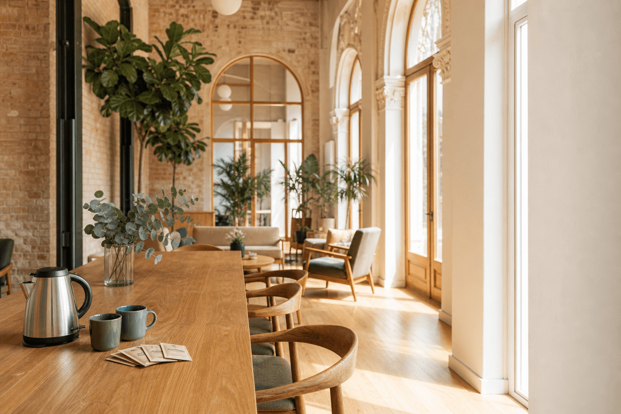 Café de especialidad para coworkings en Valencia, sin máquina y sin barista