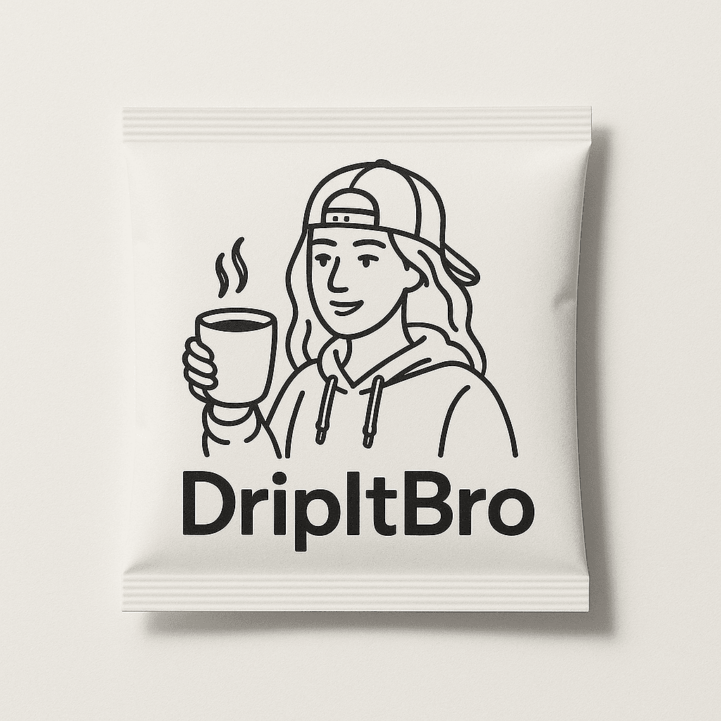 DripItBro Specialty Coffee Bag - Zero Hassle